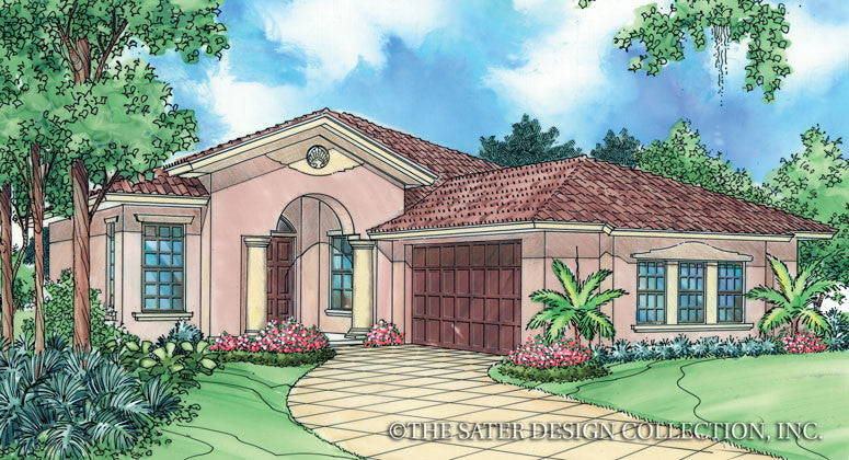 Anacito-Front Elevation Rendering-Plan #6501