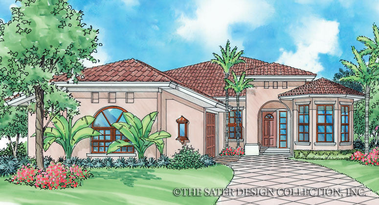 Bella Mia-Front Elevation-Plan #6507