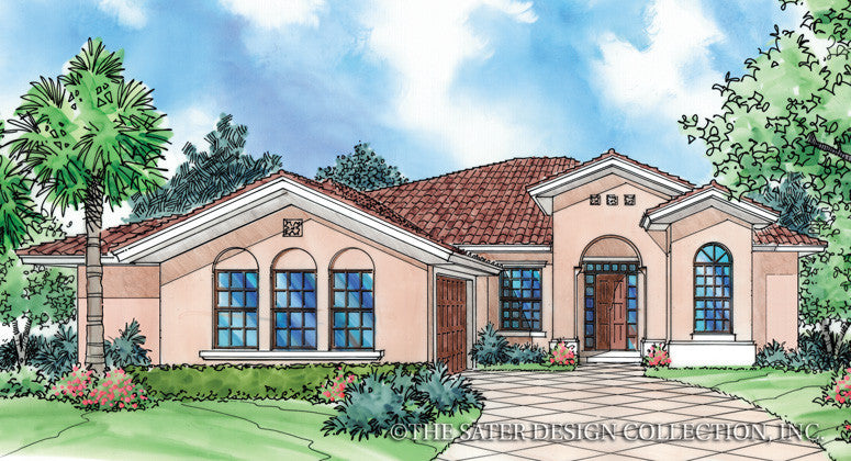 Edda Lago-Front Elevation-Plan #6512