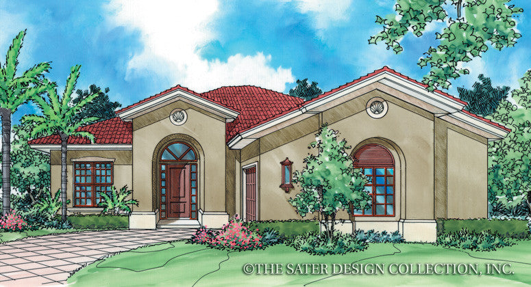 Florianne-Front Elevation-Plan #6514