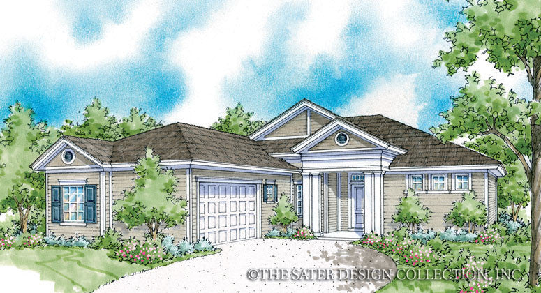 Stewart-Front Elevation Rendering-Plan #6541