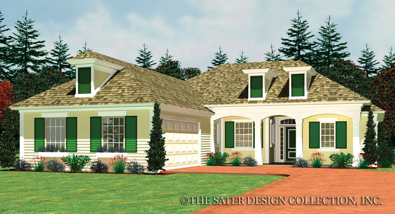 Cherrydale-Front Elevation-Plan #6558