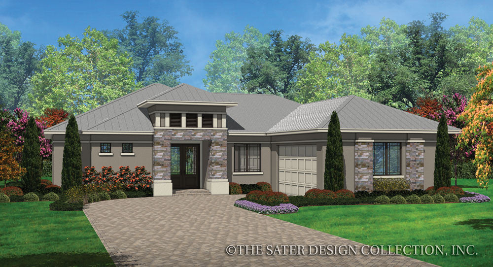 Alston-Front Elevation-Plan #6572