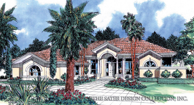 Doral Court-Front Elevation Rendering-#6606