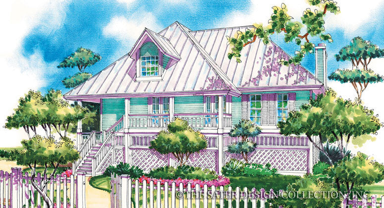 Tradewind Court-Front Elevation-Plan #6617