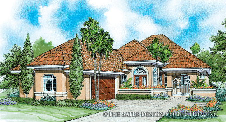 Dorado-Front Elevation- plan #6644