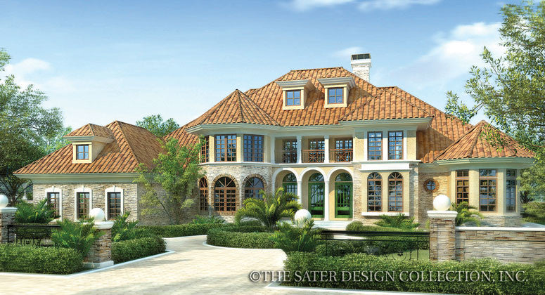 Hillcrest Ridge- Front Elevation Rendering -#6651