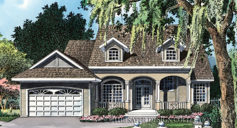 Canterbury Trail-Front Elevation Render Image-Plan #6662