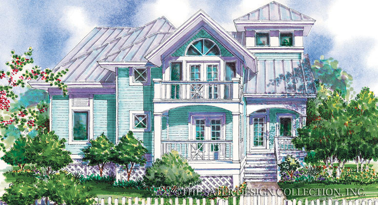 Jasmine Lane-Front Elevation Render Image-Plan #6680