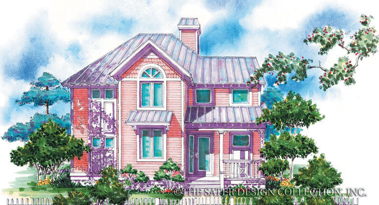 Periwinkle Way-Front Elevation Rendering-#6683