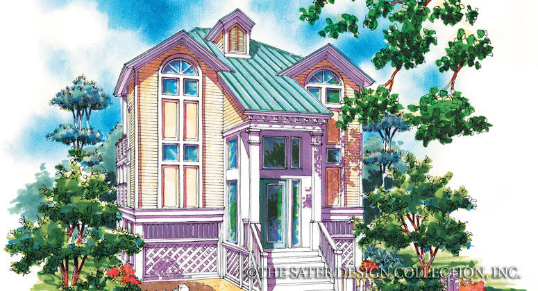 Church Street-Front Elevation-Plan #6687