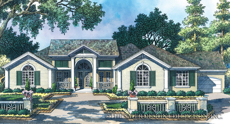 Village Greens Way-Front Elevation-Plan 6705