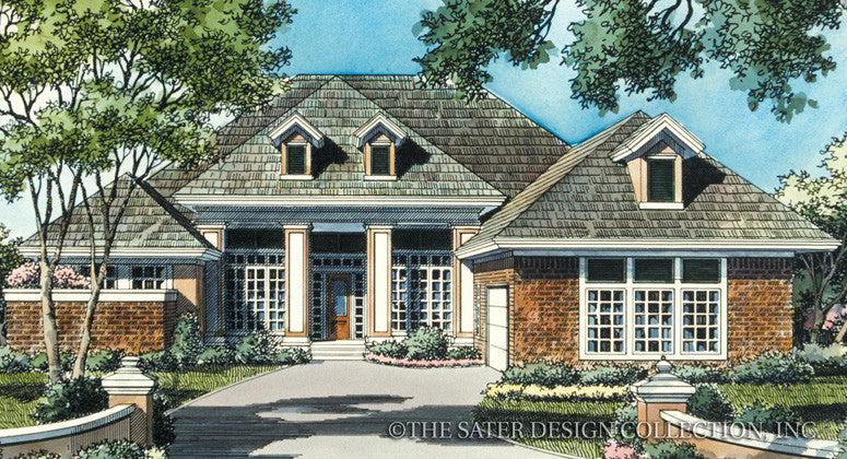 Cedar Brook Court-Front Elevation-Plan #6710