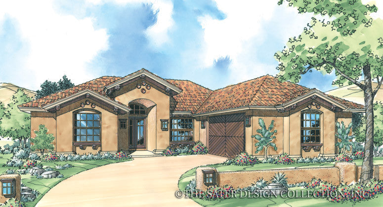 Tamarron-Front Elevation-Plan #6760