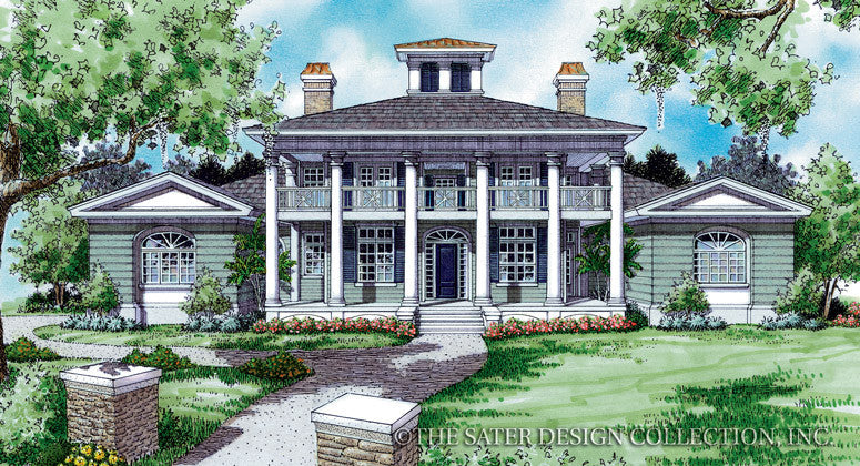 Anna Belle-Front Elevation-Plan #6782