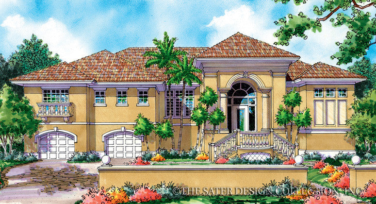 San Marino-Front Elevation-Plan #6833