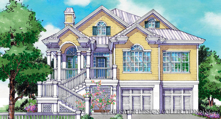 Newport Cove-Front Elevation-Plan #6843