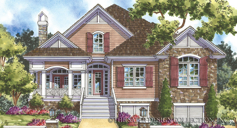 Whisperwood-Front Elevation-Plan #6844