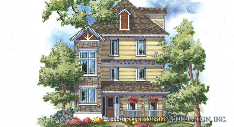 Hampshire Ridge-Front Elevation-Plan#6856