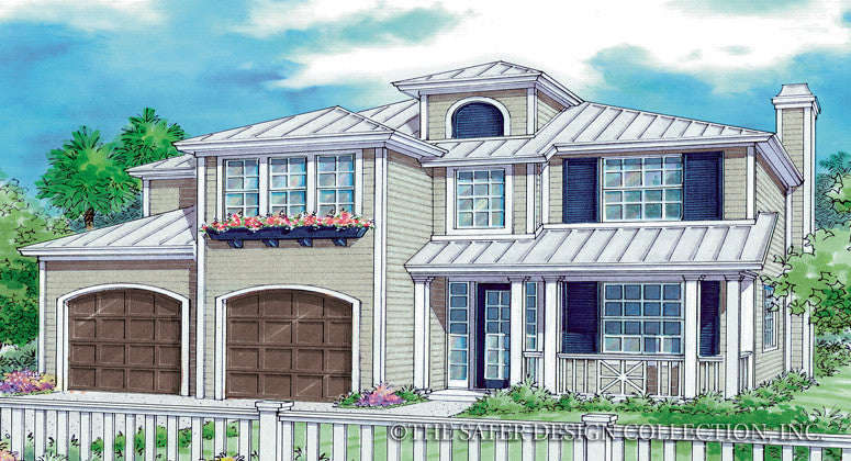 Palma Rios-Front Elevation-Plan #6863