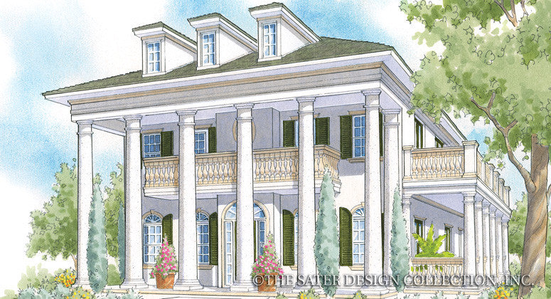 Ballantyne-Front Elevation-Plan #6876