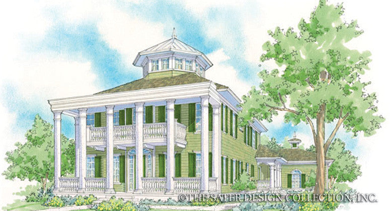 Emerald Bay-Front Elevation-Plan #6879