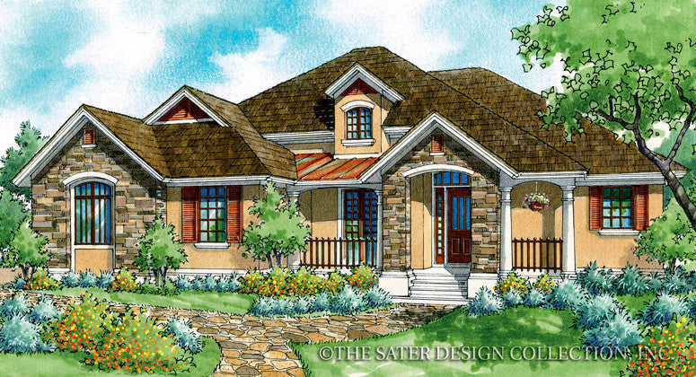 Heron Creek-Front Elevation-Plan #7002