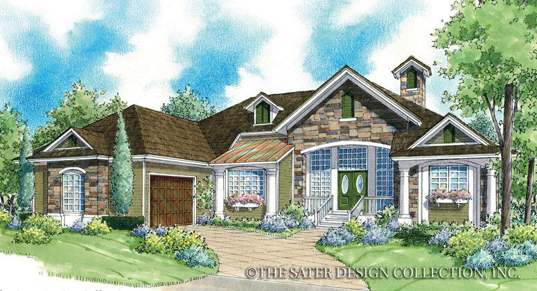 Marcella-Front Elevation-Plan #7005