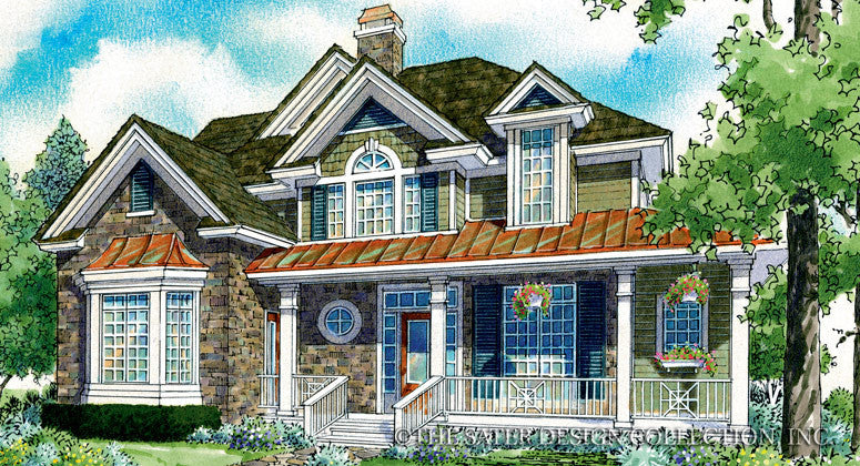 Allegra-Front Elevation-Plan #7008