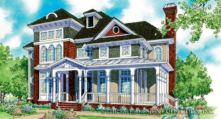 Maravella-Front Elevation-Plan #7018