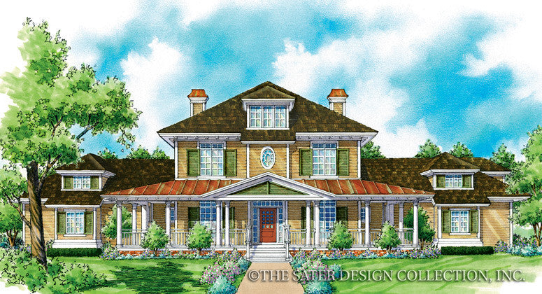 Jefferson-Front Elevation-Plan #7022