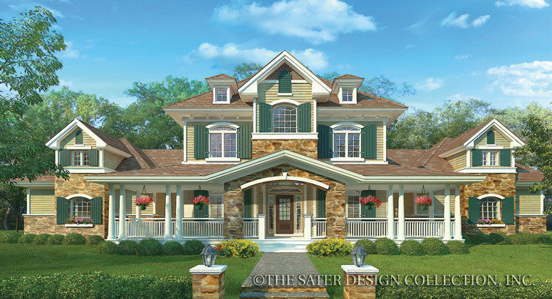 Ansel Arbor-Front Elevation-Plan #7023