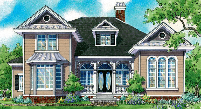 Ashley-Front Elevation-Plan #7027