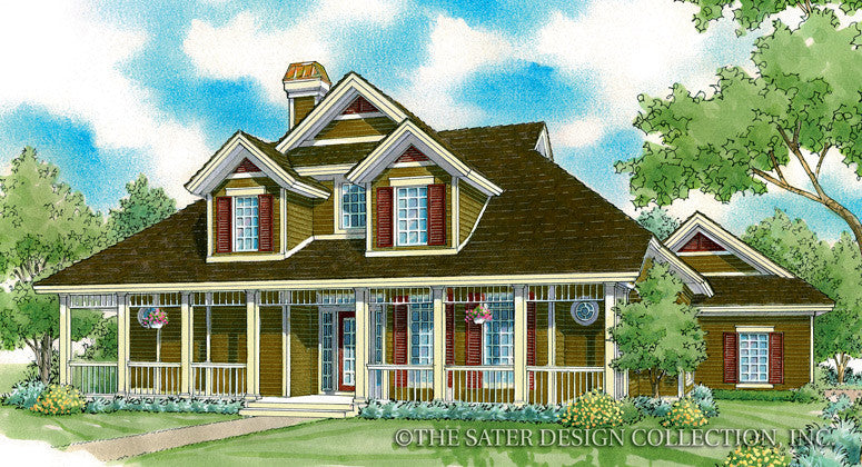 Bakersfield-Front Elevation-Plan #7040