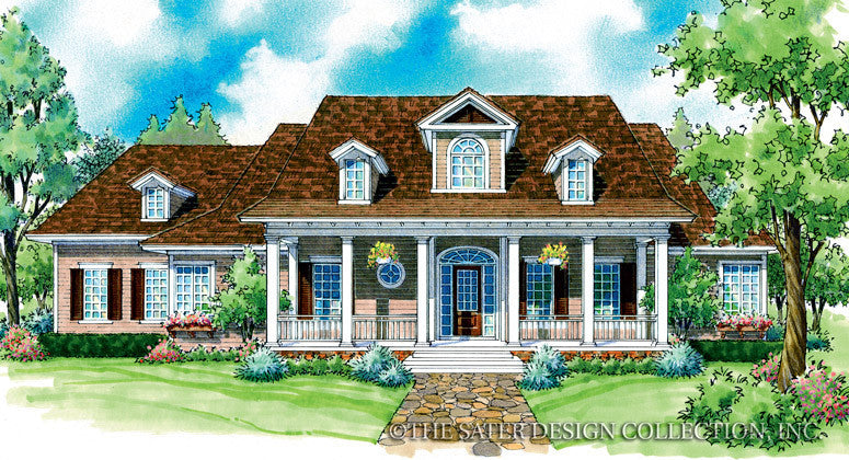 Deerwood-Front Elevation-Plan #7043