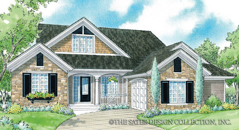 Sargent-Front Elev Rendering-Plan #7053