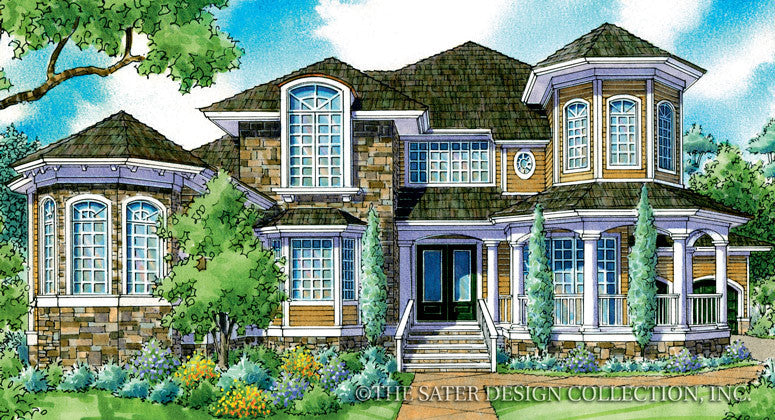 Thornebury-Front Elevation-Plan #7056