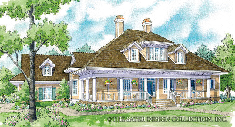 Cloverdale-Front Elevation-Plan #7058