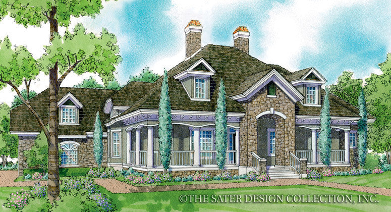 Newberry-Front Elevation-Plan #7059