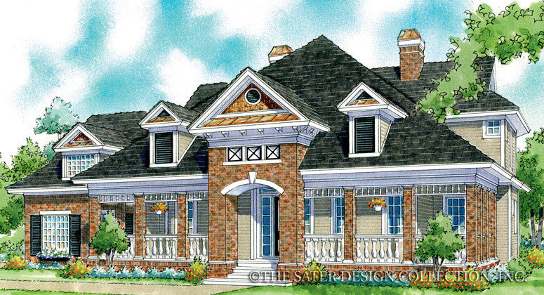 Vernay-Front Elevation-Plan #7063