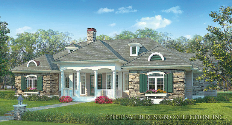 Lexington-Front Elevation-Plan #7065