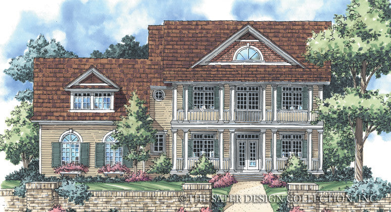 Walnut Ridge-Front Elevation-Plan #7070