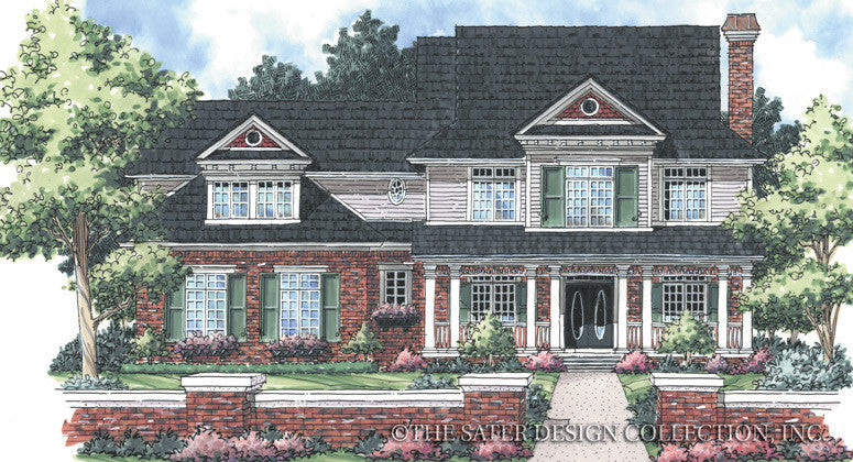 Hawthorne-Front Elevation-Plan #7072