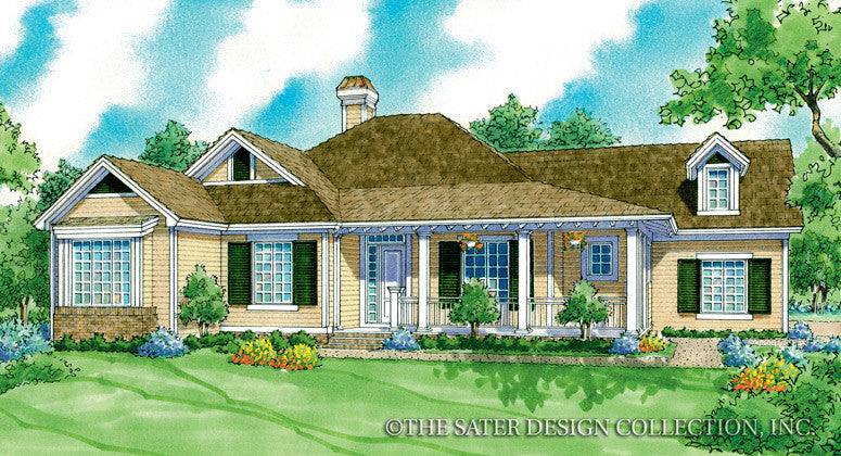 Westbury-Front Elevation-Plan #7073