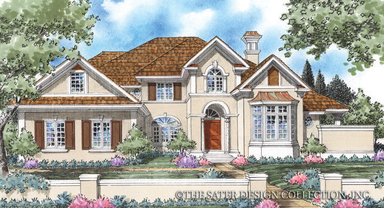 Elise-Front Elevation-Plan #8012