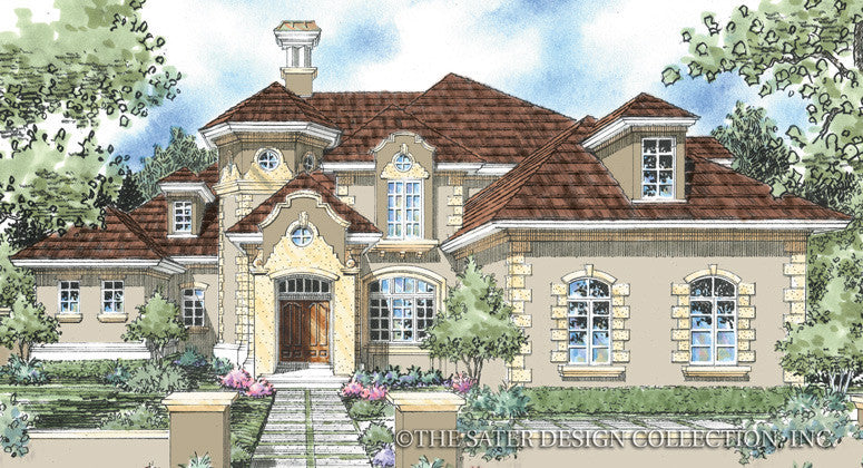 San Lorenzo-Front Elevation-Plan #8014