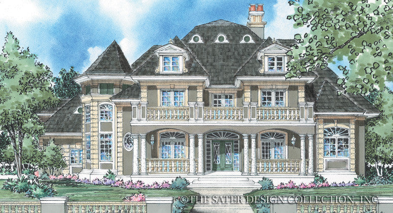 Bellamy-Front Elevation-Plan #8018