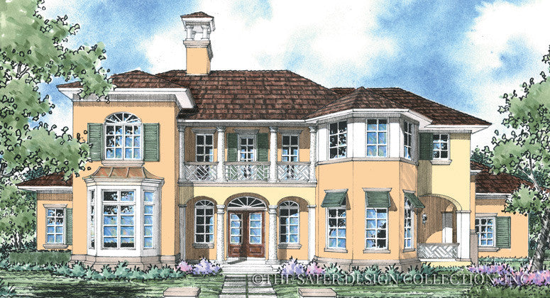 Ascott-Front Elevation-Plan #8019