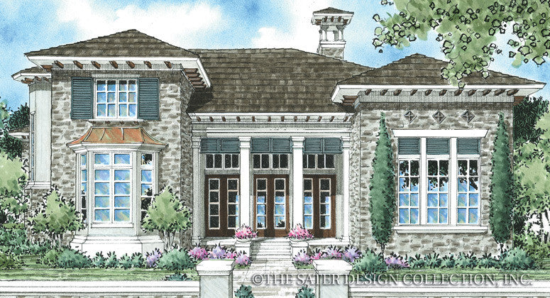 Edmonton-Front Elevation Rendering-Plan#8023