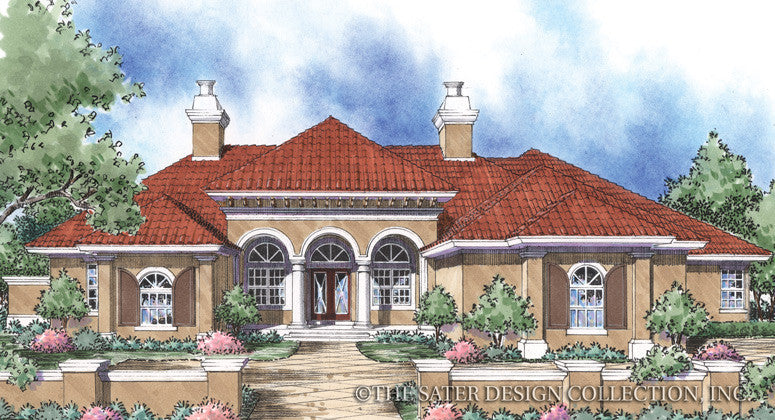 Bellini-Front Elevation Rendering-Plan #8042